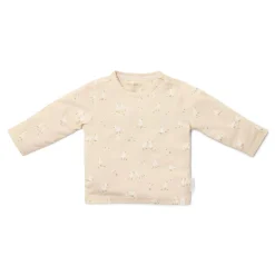 Little Dutch Babykleding^Shirt lange mouw - Beige - Newborn Naturals - Little Goose
