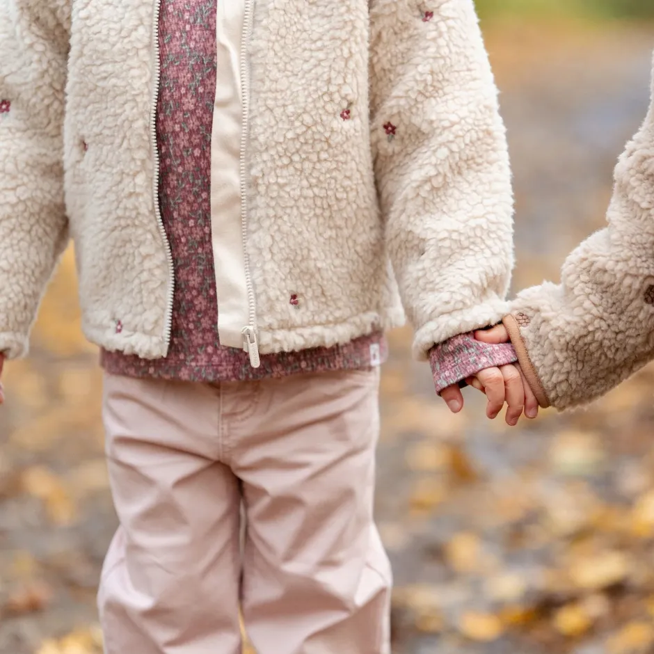 Little Dutch Meisjes Kleding|Kinderkleding^Shirt lange mouw - Roze - Fairy Garden - Bloemen