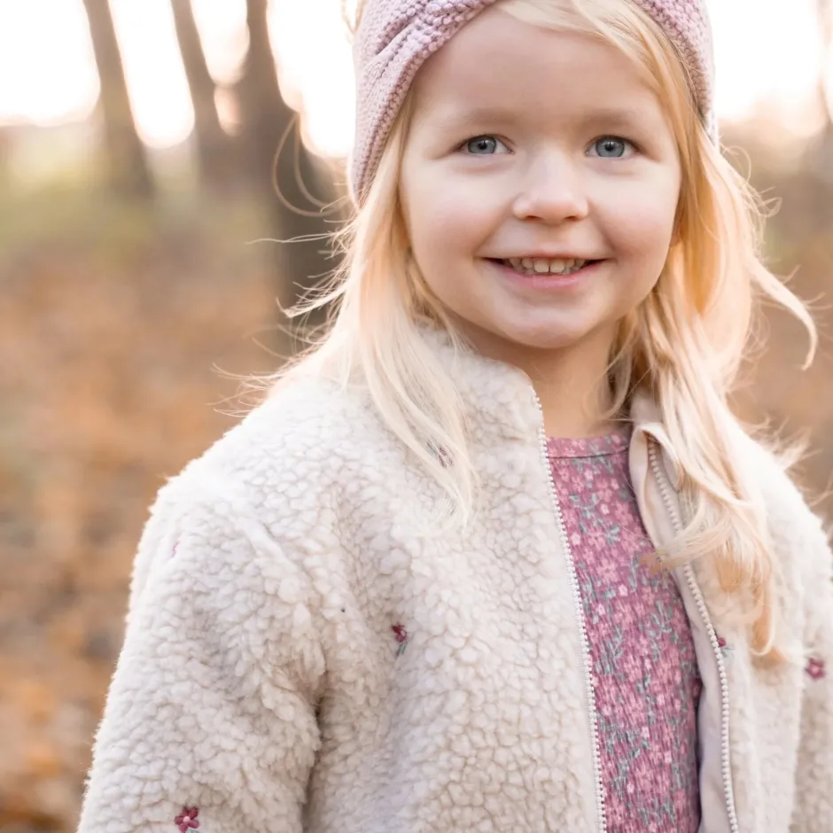 Little Dutch Meisjes Kleding|Kinderkleding^Shirt lange mouw - Roze - Fairy Garden - Bloemen