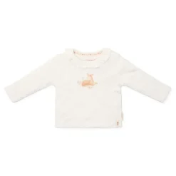 Little Dutch Meisjes Kleding|Babykleding^Shirt lange mouw - Ruches - Wit - Fairy Garden