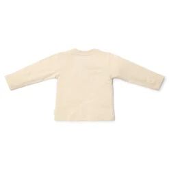 Little Dutch Jongens Kleding|Kinderkleding^Shirt lange mouw - Zand - Forest Friends - Forest borduursel