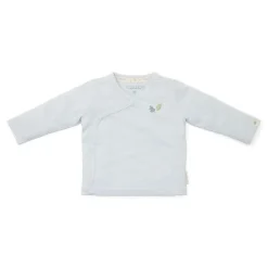 Little Dutch Jongens Kleding|Babykleding^Shirt overslag lange mouw - Blauw - Forest Friends