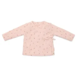 Little Dutch Babykleding|Meisjes Kleding^Shirt overslag lange mouw - Roze - Fairy Garden - Fairy Flowers