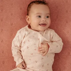 Little Dutch Babykleding|Meisjes Kleding^Shirt overslag lange mouw - Roze - Fairy Garden - Fairy Flowers