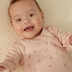 Little Dutch Babykleding|Meisjes Kleding^Shirt overslag lange mouw - Roze - Fairy Garden - Fairy Flowers