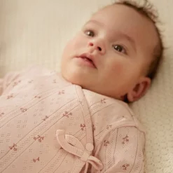 Little Dutch Babykleding|Meisjes Kleding^Shirt overslag lange mouw - Roze - Fairy Garden - Fairy Flowers