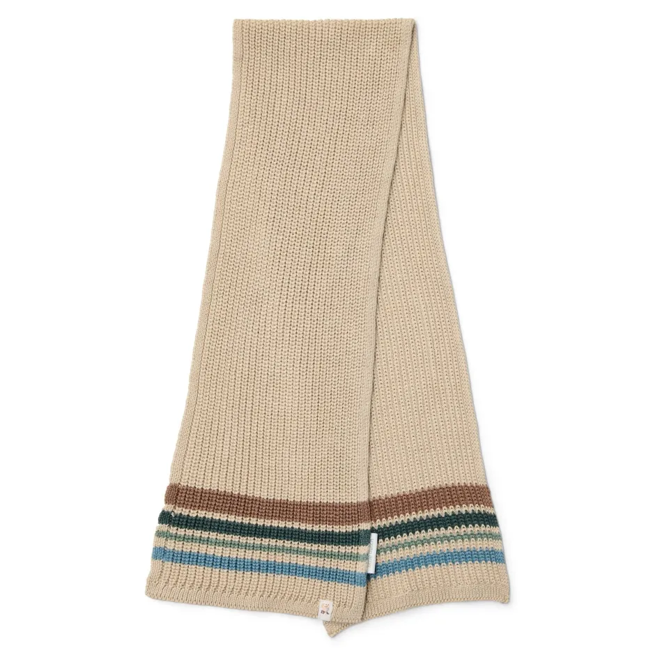 Little Dutch Accessoires|Jongens Kleding^Sjaal - Bruin - Maat one size - Forest Friends - Stripe