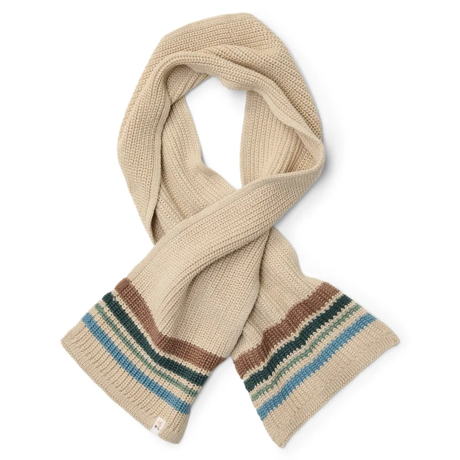 Little Dutch Accessoires|Jongens Kleding^Sjaal - Bruin - Maat one size - Forest Friends - Stripe