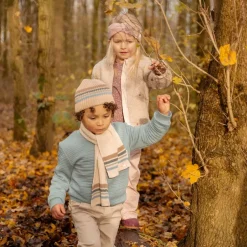 Little Dutch Accessoires|Jongens Kleding^Sjaal - Bruin - Maat one size - Forest Friends - Stripe