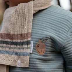 Little Dutch Accessoires|Jongens Kleding^Sjaal - Bruin - Maat one size - Forest Friends - Stripe