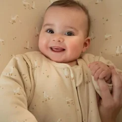 Little Dutch Slaapzakken^Slaapzak winter – Beige – Maat 60 cm – Newborn Naturals – Little Goose