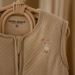 Little Dutch Slaapzakken^Slaapzak winter – Beige – Maat 70 cm – Newborn Naturals – Little Goose