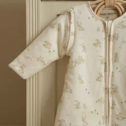 Little Dutch Slaapzakken^Slaapzak winter – Wit – Maat 70 cm – Newborn Naturals – Baby Bunny