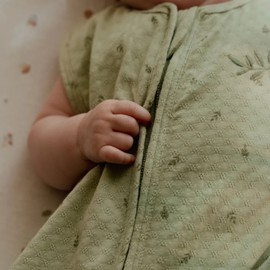 Little Dutch Slaapzakken^Slaapzak zomer - Groen - Maat 110 cm - Essentials