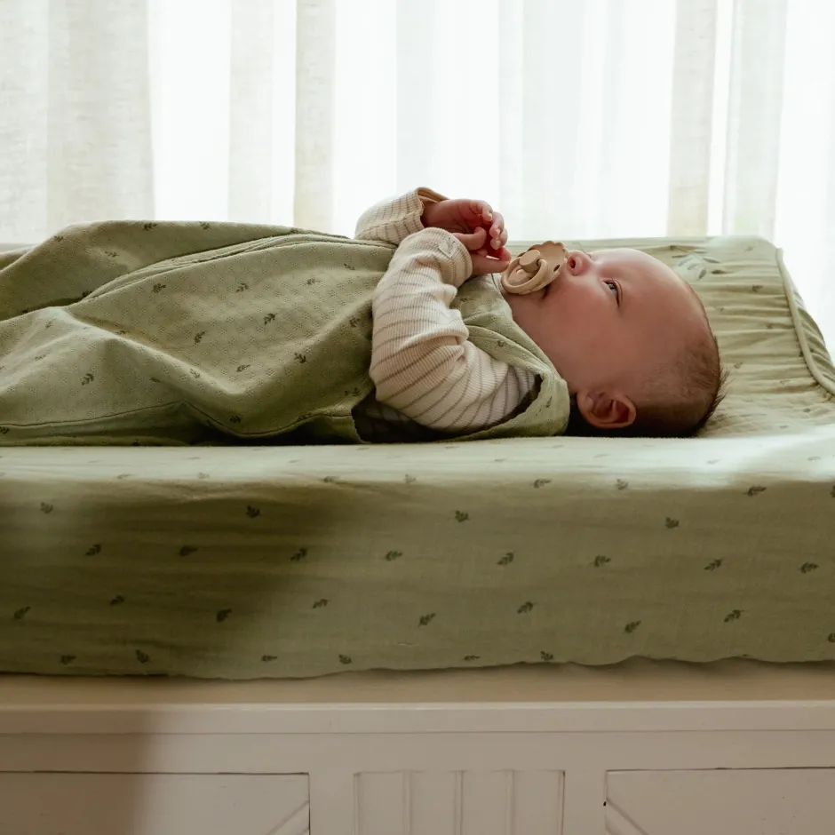 Little Dutch Slaapzakken^Slaapzak zomer - Groen - Maat 110 cm - Essentials