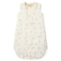Little Dutch Slaapzakken^Slaapzak zomer – Wit – Maat 90 cm – Newborn Naturals – Baby Bunny