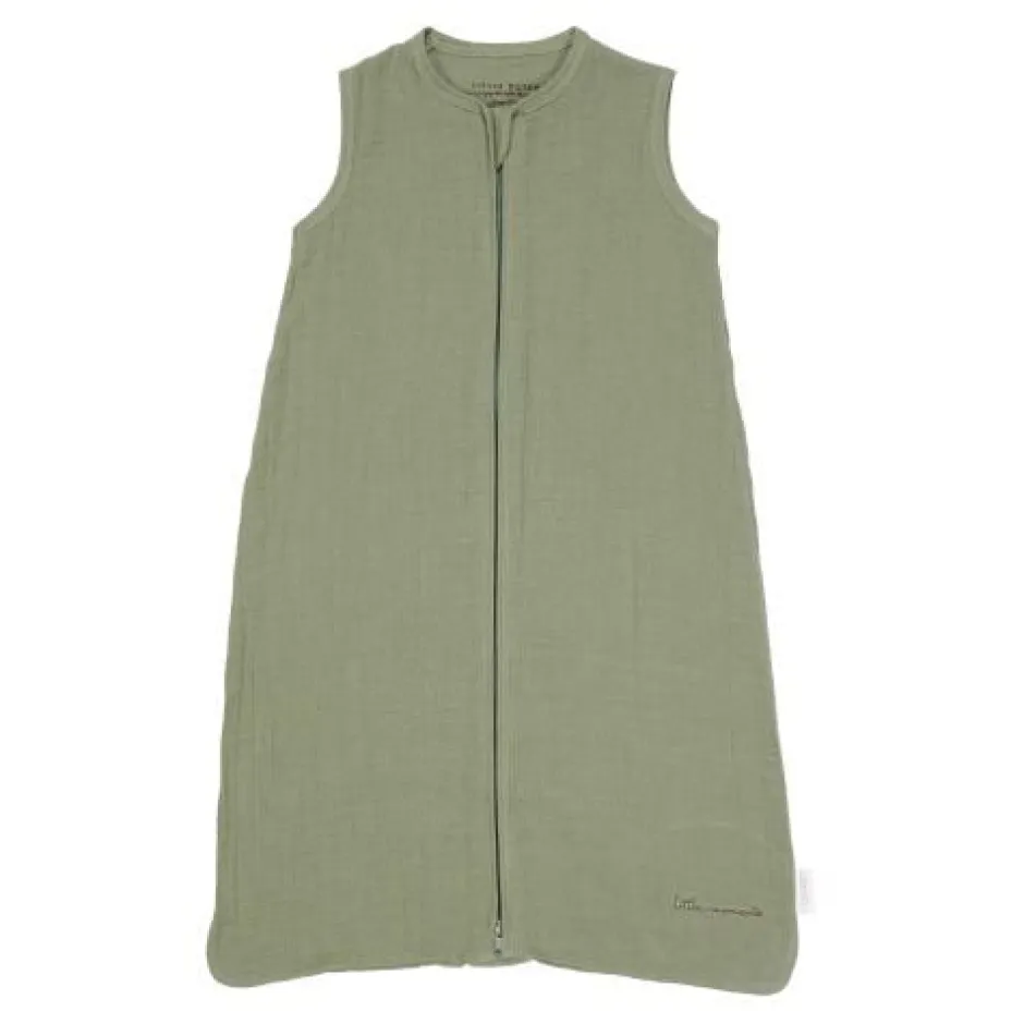 Little Dutch Hydrofiele Slaapzakken|Slaapzakken^Slaapzak zomer hydrofiel 70 cm - Groen - Maat 70 cm - Little Farm