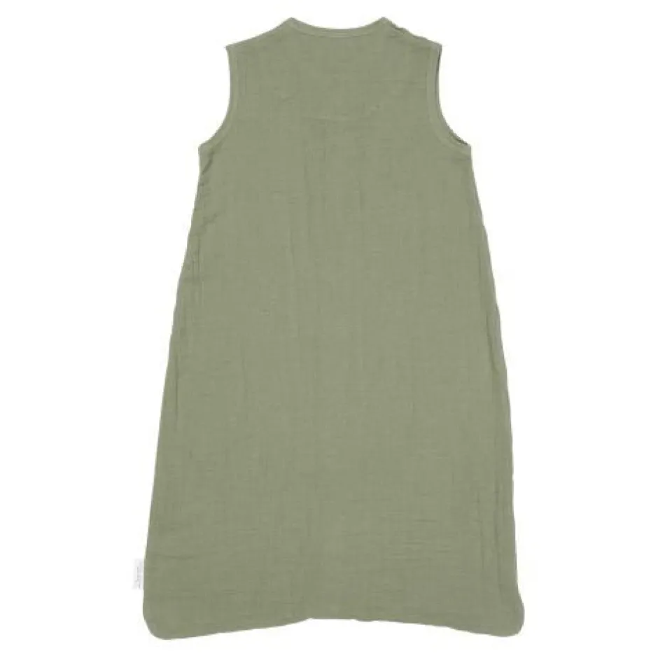 Little Dutch Hydrofiele Slaapzakken|Slaapzakken^Slaapzak zomer hydrofiel 70 cm - Groen - Maat 70 cm - Little Farm