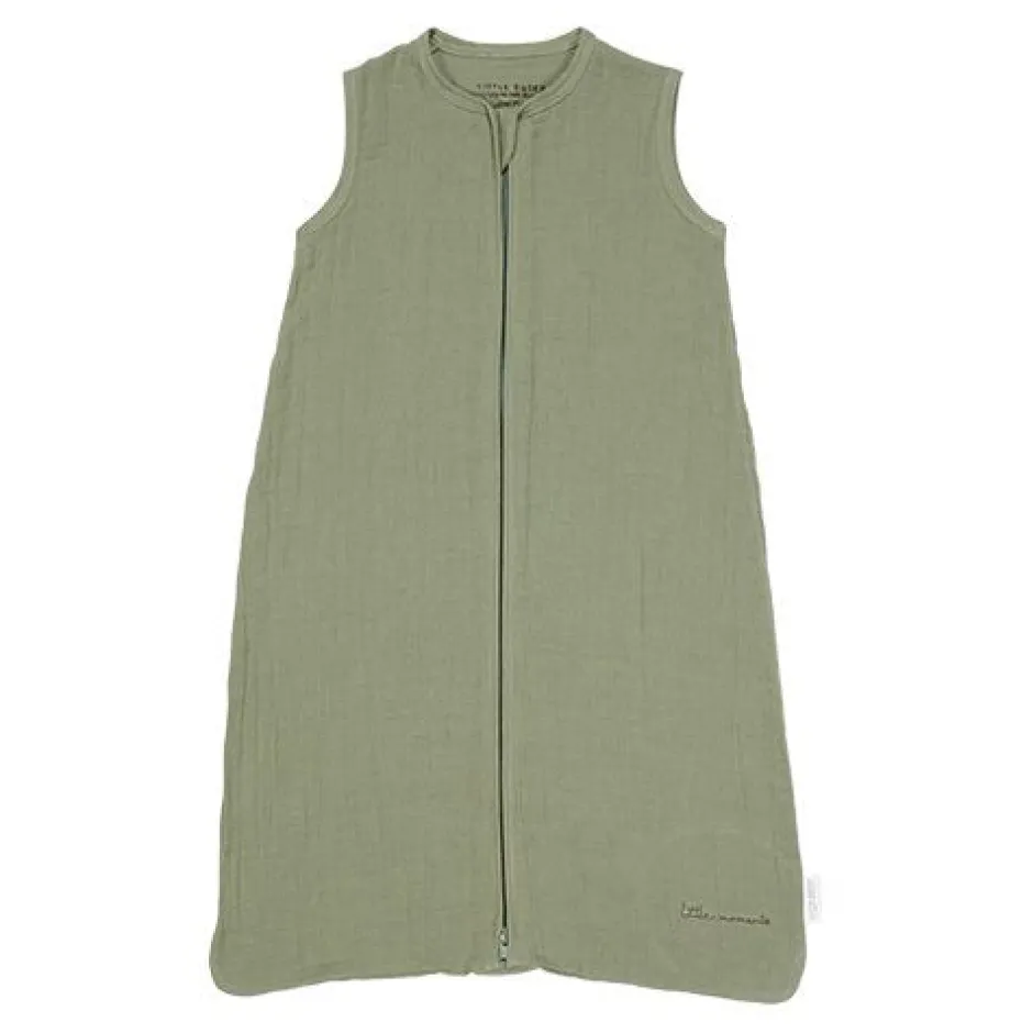 Little Dutch Hydrofiele Slaapzakken|Slaapzakken^Slaapzak zomer hydrofiel 110 cm - Groen - Little Farm