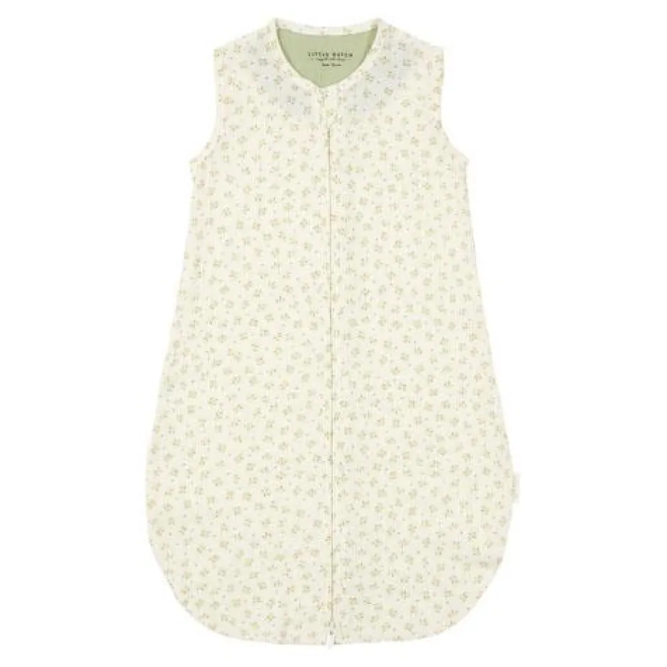Little Dutch Hydrofiele Slaapzakken|Slaapzakken^Slaapzak zomer hydrofiel 110 cm - Groen - Maat 110 cm - Essentials - Blueberry Leaves