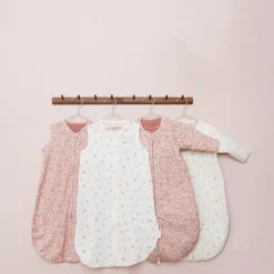 Little Dutch Hydrofiele Slaapzakken|Slaapzakken^Slaapzak zomer hydrofiel 70 cm - Wit - Maat 70 cm - Fairy Garden - Fairy Blossom