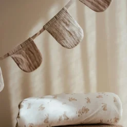 Little Dutch Decoratie^Slinger met vlaggetjes - Beige - Essentials