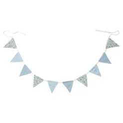 Little Dutch Decoratie^Slinger met vlaggetjes - Blauw - Forest Friends - Forest Adventure