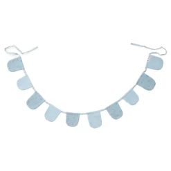 Little Dutch Decoratie^Slinger met vlaggetjes - Blauw- Essentials