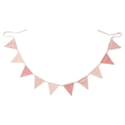 Little Dutch Decoratie^Slinger met vlaggetjes - Roze - Fairy Garden - Fairy Floral