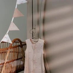 Little Dutch Decoratie^Slinger met vlaggetjes - Wit - Newborn Naturals - Baby Bunny