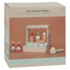Little Dutch Rollenspel|Houten Speelgoed^Speelgoed ijskraam - Meerkleurig - Essentials