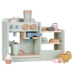 Little Dutch Rollenspel|Houten Speelgoed^Speelgoed koffiehoek - Groen - Essentials