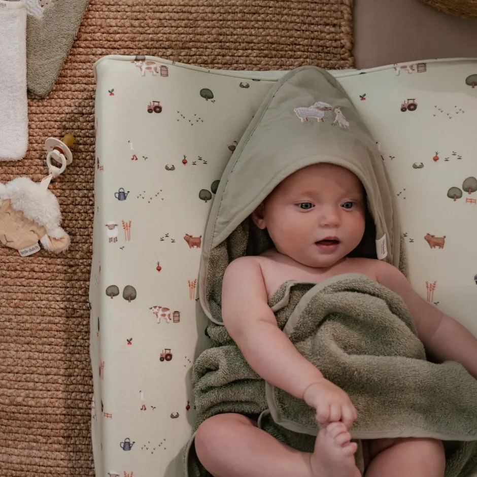 Little Dutch Speendoekjes^Speendoekje - Wit - Little Farm