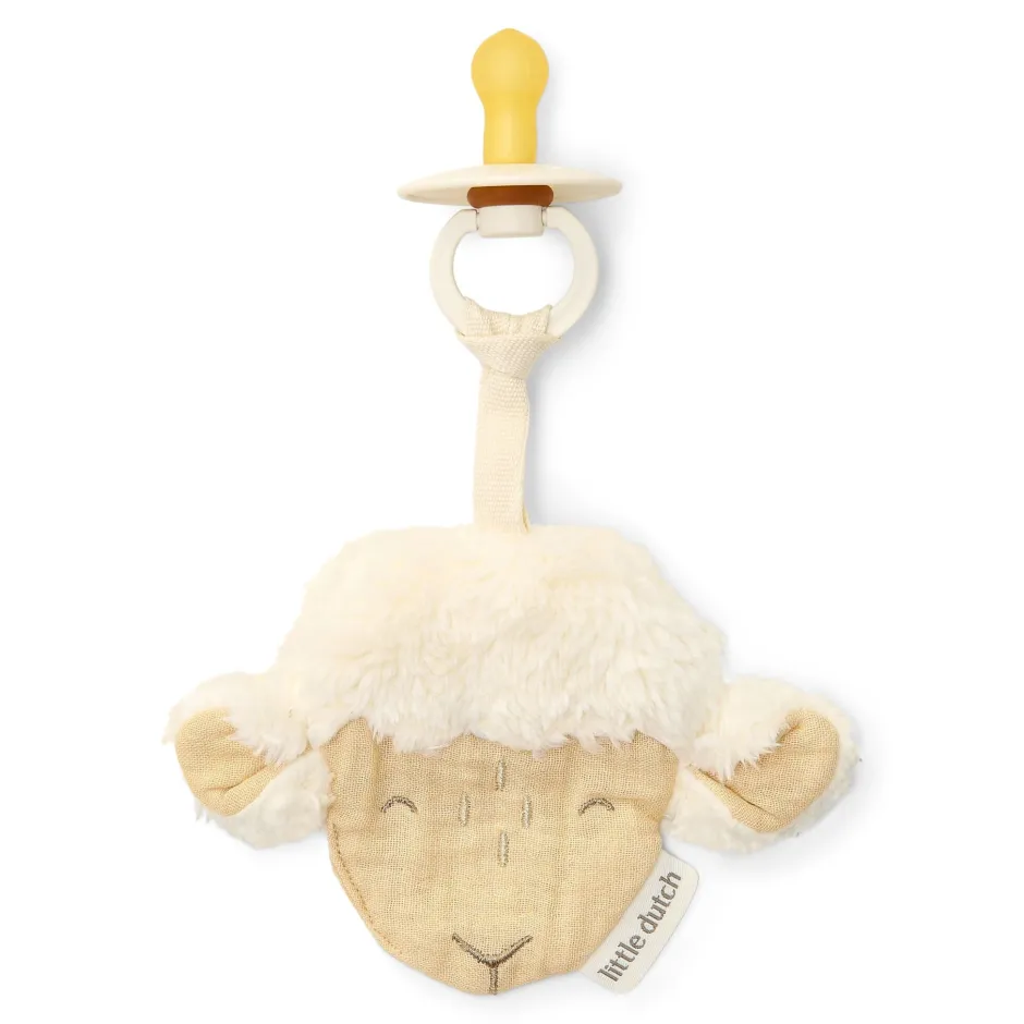 Little Dutch Speendoekjes^Speendoekje - Wit - Little Farm