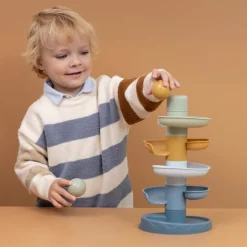 Little Dutch Educatief Speelgoed^Spiraaltoren Blauw