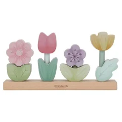 Little Dutch Houten Speelgoed|Stapeltoren^Stapelaar - Roze - Fairy Garden