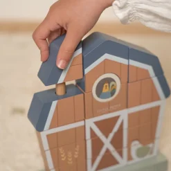Little Dutch Stapeltoren|Houten Speelgoed^Stapelaar Little Farm