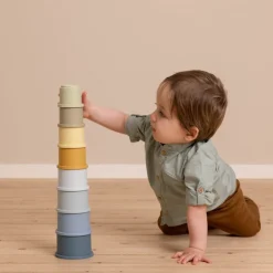 Little Dutch Stapeltoren^Stapelbekers Blauw