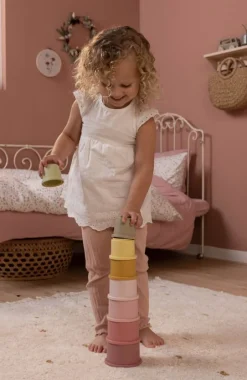 Little Dutch Stapeltoren^Stapelbekers Roze