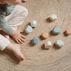 Little Dutch Stapeltoren|Houten Speelgoed^Stapelstenen - Meerkleurig - Forest Friends