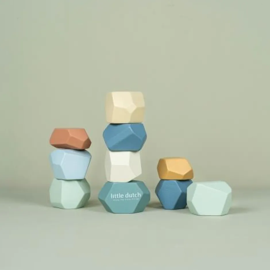 Little Dutch Stapeltoren|Houten Speelgoed^Stapelstenen - Meerkleurig - Forest Friends