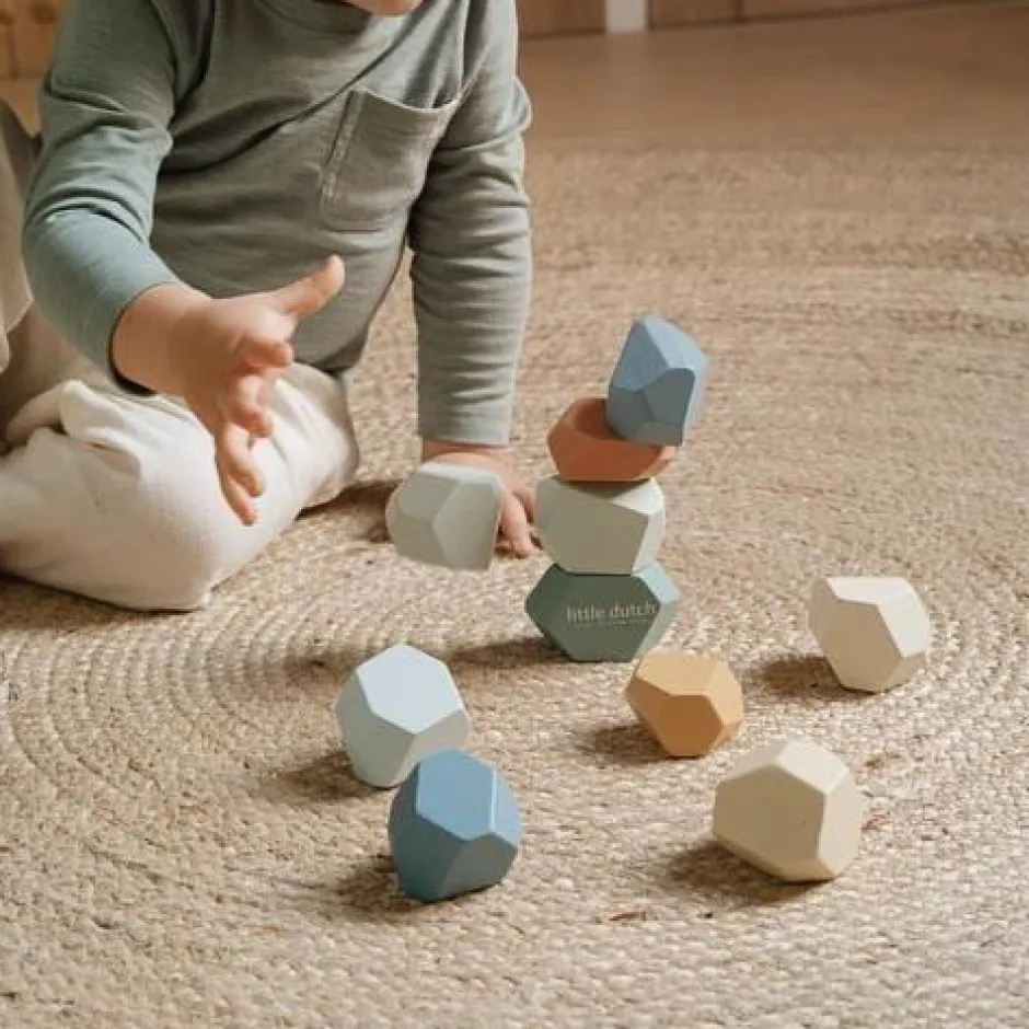 Little Dutch Stapeltoren|Houten Speelgoed^Stapelstenen - Meerkleurig - Forest Friends