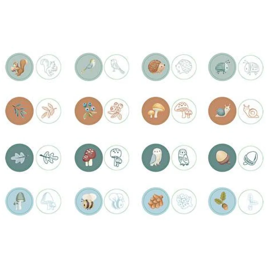 Little Dutch Creatief Speelgoed^Stempels - Forest Friends