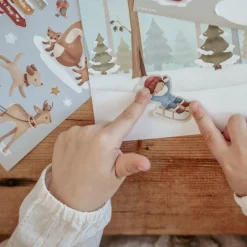 Little Dutch Creatief Speelgoed^Sticker kerstkaarten