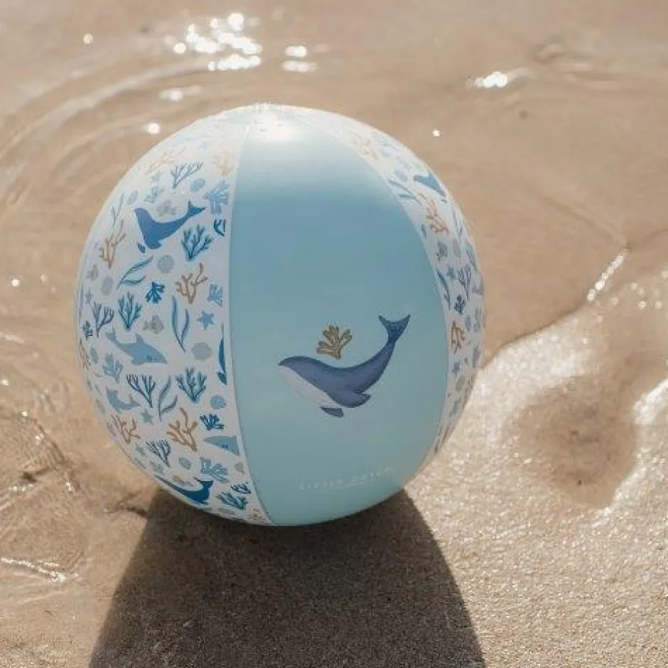 Little Dutch Strand & Water Speelgoed^Strandbal - Blauw - Ocean Dreams