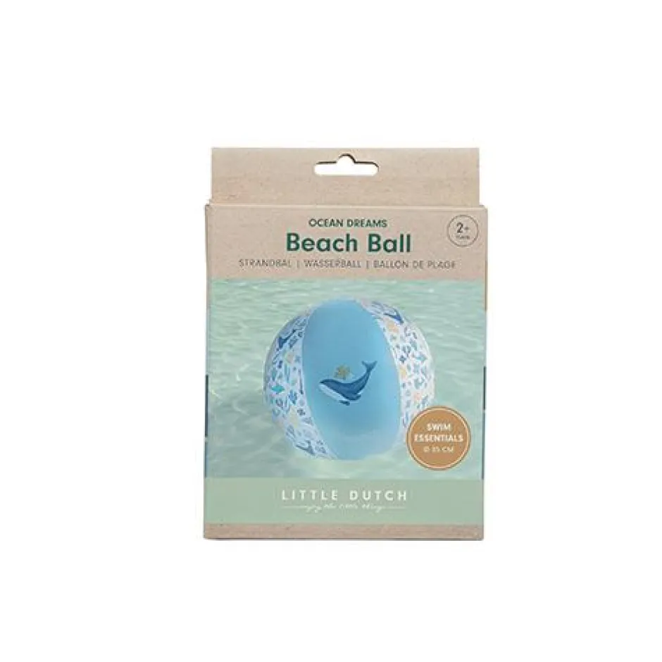 Little Dutch Strand & Water Speelgoed^Strandbal - Blauw - Ocean Dreams