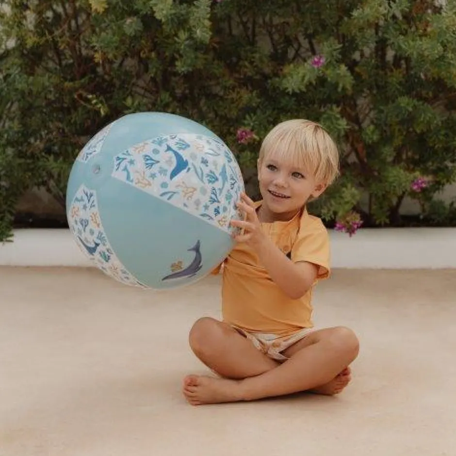 Little Dutch Strand & Water Speelgoed^Strandbal - Blauw - Ocean Dreams