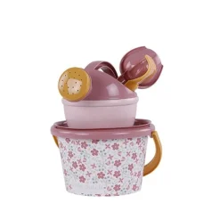 Little Dutch Strand & Water Speelgoed^Strandset Pink Flowers set van 5