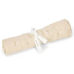 Little Dutch Hydrofiele Doeken|Omslagdoek^Swaddle - Beige - 120 cm - Newborn Naturals - Little Goose