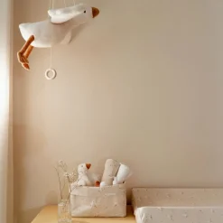 Little Dutch Hydrofiele Doeken|Omslagdoek^Swaddle - Beige - Newborn Naturals - Little Goose